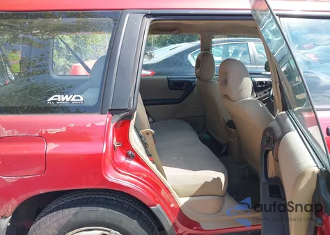 2001 Subaru Forester L z USA, uszkodzony, nr VIN JF1SF635X1H718438